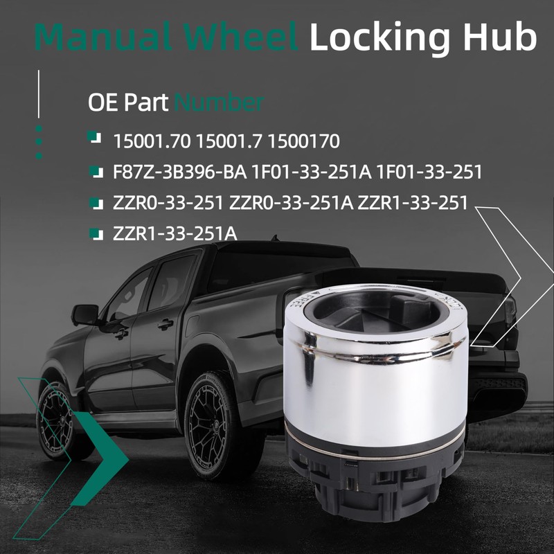 Manual Wheel Locking Hub F87Z-3B396-BA,for Ford Ranger 1998-2003,for Ford Explorer