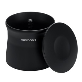 Normcore 58mm Magnetic Dosing Cup, Espresso Portafilter Dosing Cup, Barista Coffee Grinder Dosing Tools Fit 58mm Portafilter Basket, Matte Black Anodized Aluminum