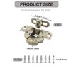 4 PCS Adjustable Cabinet Door Hinges,97 Degree Turning Axis Soft