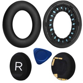 Ersatzpolster Ersatz Ohrpolster Kompatibel mit Bose 700 NC 700 NC700 Noise Cancelling Wireless Kopfhörer Earpad, Komfort PU Leder Kopfhörer Ohrpolster
