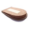 Leather Heel Support for Short Leg Length Discrepancies Achilles Tendonitis