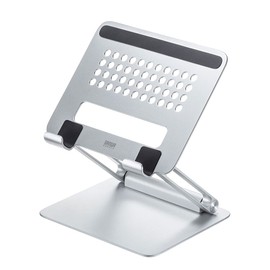 Sanwa Supply PDA-STN49S Aluminum Stand for Tablets (Angle and Height Adjustment Type)