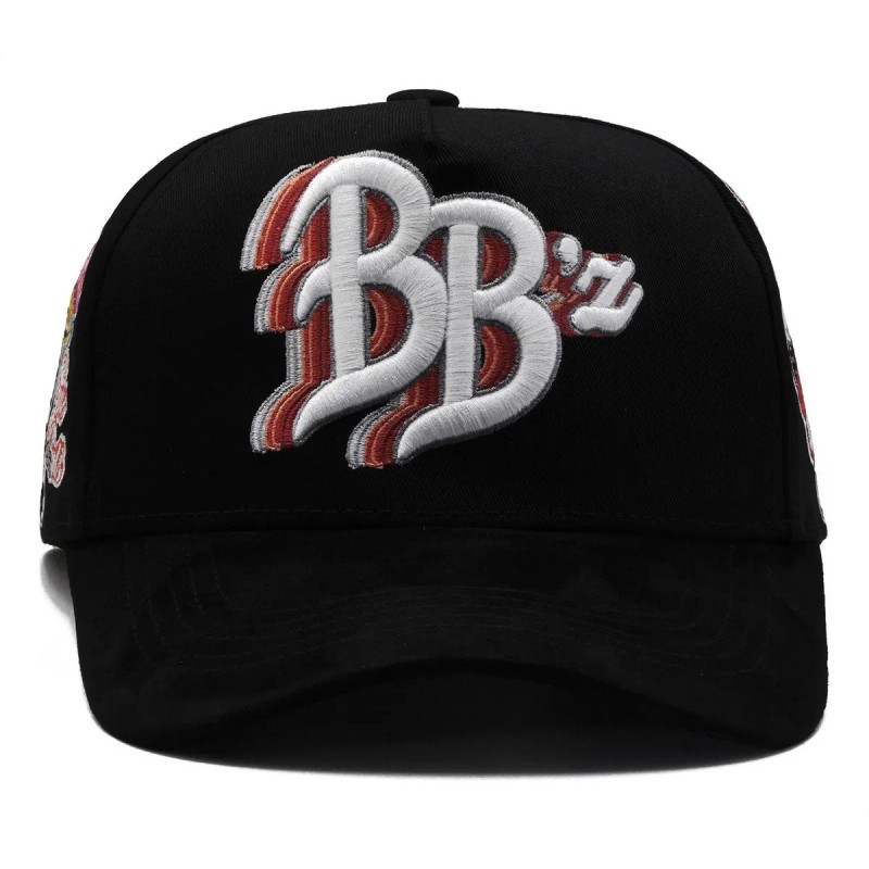 Mochila Gorra Curva Ajustable Para 31 Sombreros Gelato Negra