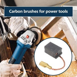 Be In Your Mind Carbon Brushes for Power Tools, Sanders, Carbon Brushes, Compatible with Bosch GWS 7-125 GWS7-125 3601C88102, 12.2 x 7.8 x 6.1 mm with Automatic Stop, Pack of 4