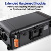 TSA Approved Travel Luggage Locks, Open Alert Combination Lock for