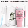 Qtencas Daughter in Law Gifts, Better Than Having You Tumbler,