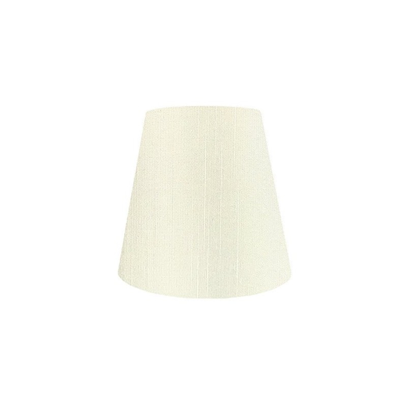 Lamp-shade K-20130 Catch-Type Replacement Lampshade Shantung Cream Diameter 7.9 inches