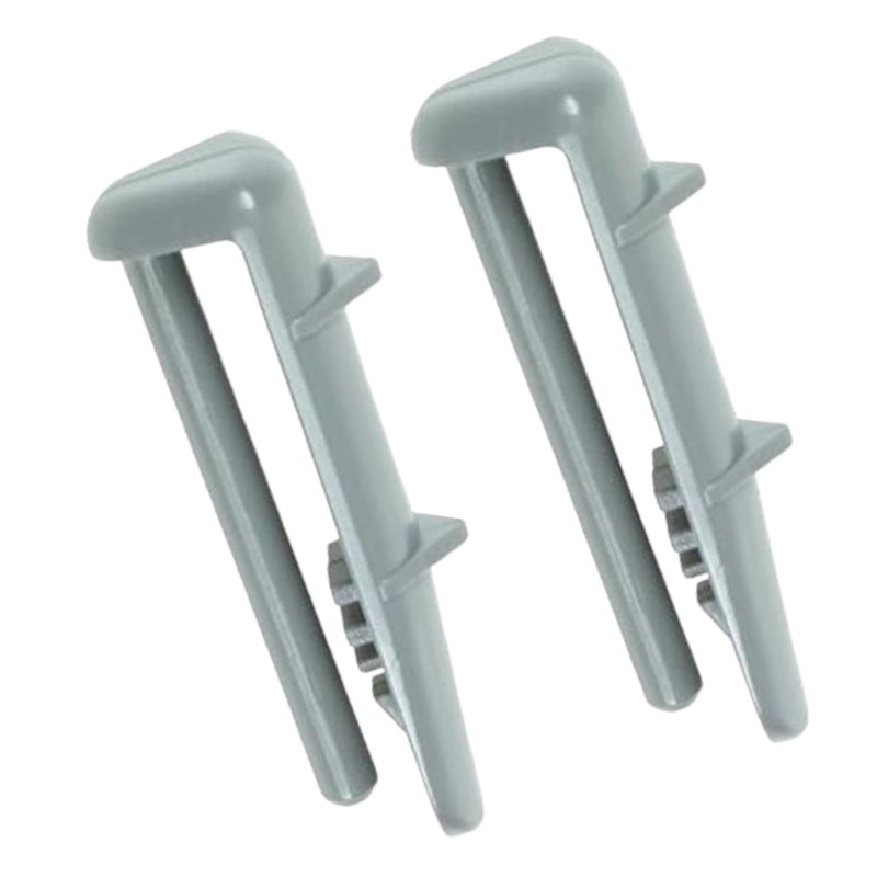 QUAILITAS Dishwasher Rail Cap Replacement [Pack of 2] Plastic Rear