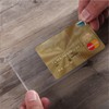 RICEEL Card Holder Protector Sleeves, 20 PCS Plastic Credit Card