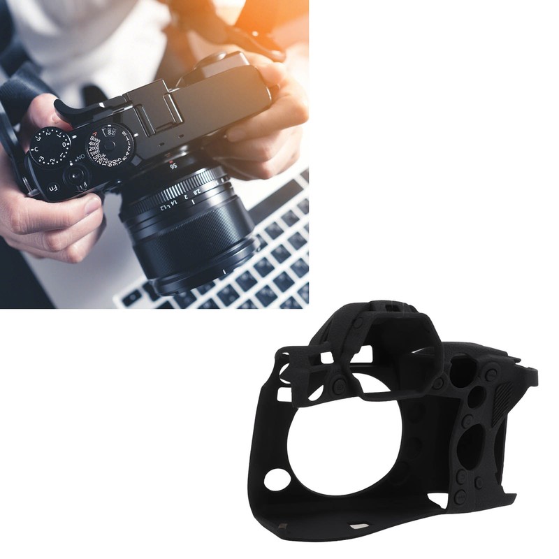 Litchi Texture Silicone Camera Bag Protector Case Camera Body Cover