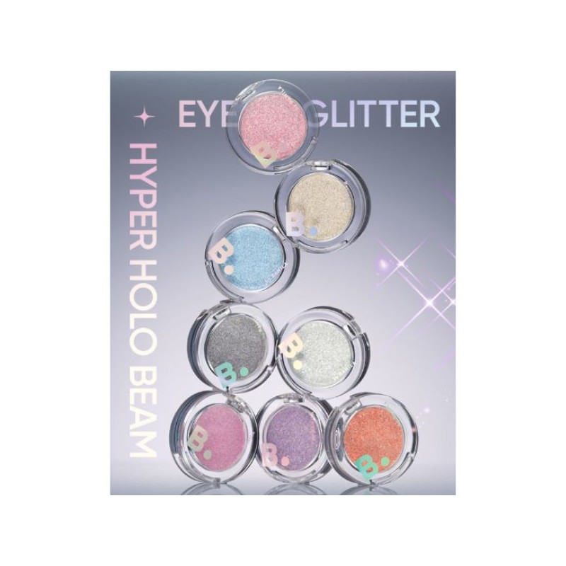 BANILA CO Hyper Holo Beam Eye Glitter 1.8g*2colors, Shade1#$%Shade2:Tingle-Tingle