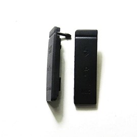 2 x USB Rubber Cover Set Replacement Rubber Interface Cover Repair Parts for Canon EOS 5D MARK II 5D2 Camera