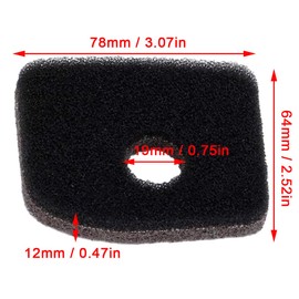 ZAMDOE Air Filter Spark Plug Fuel Line Kit for STIHL BG56 BG56C SH56C BG66 BG66C BG86 BG86C BG86CE BG86Z BG86CEZ SH56 SH86 SH86C BR200 SR200 Leaf Blowers; Replace # 4241 120 1800 CMR6H