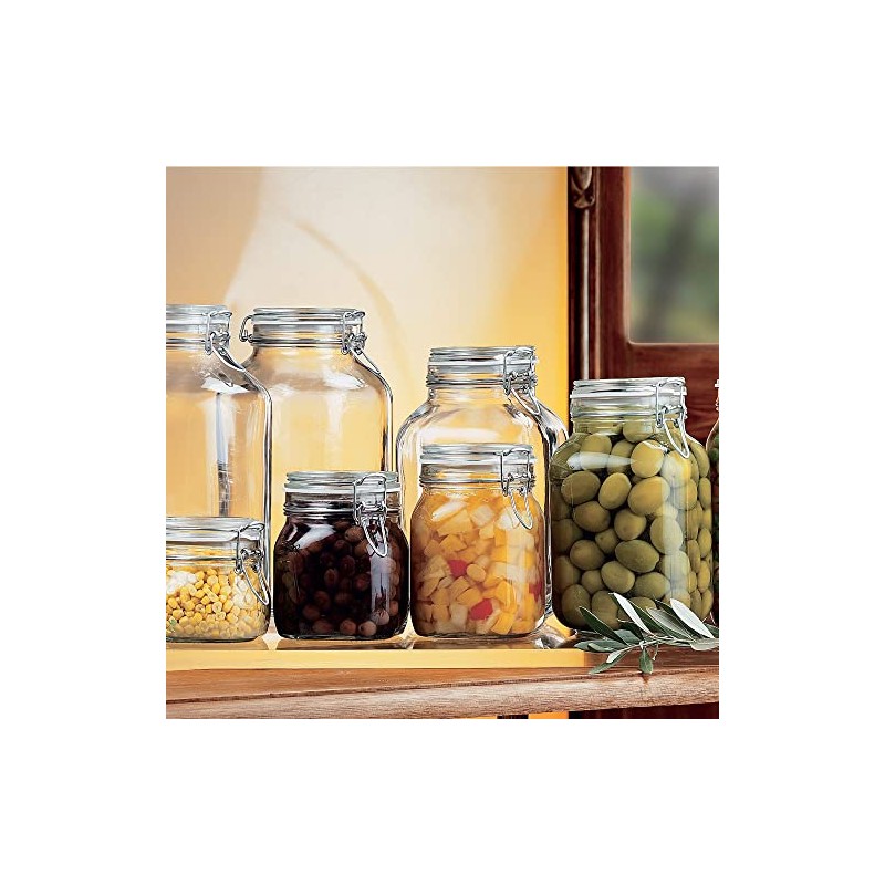 Bormioli Fido, preserving jar with snap closure