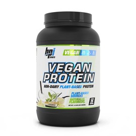 BPI Sports Vegan Protein - Non-Dairy Plant-Based Protein (1.9 lbs) Nutrition Healthcare - Flavor: Vanilla