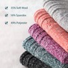 5 Pack Wool Socks for Women - Winter Warm Wool