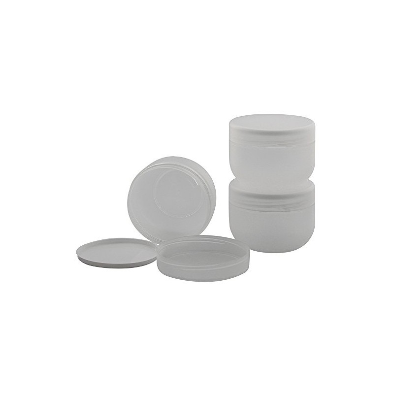 Kosmetex Run Plastic Container 500 ml with Cover Disc Matte
