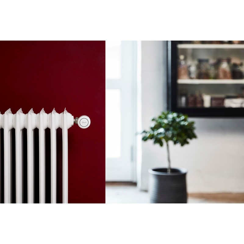 Danfoss Aero RA Click Thermostatic Head with Built-in Sensor, 23