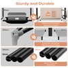 VTRIN Portable Closet Wardrobe for Hanging Clothes 57.3 Inch Large