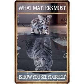 St. Bernard Dog Coffee Listing Vintage Metal Tin Sign 8x12 Inches for Bars Restaurants Cafes Pubs - Color: Sign 24, Size: 8*12 Inch