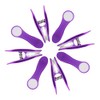 trendfinding 48 Clothes Pegs with Stainless Steel Springs and Soft