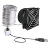 Exhaust Fan - Fume Extractor - Mini Inline Booster Absorber