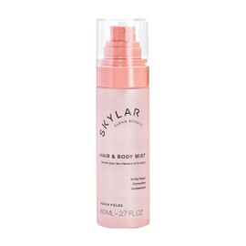 Skylar Peach Fields Hair & Body Mist | Hypoallergenic & Clean Fragrance | Vegan, Cruelty Free, and Safe For Sensitive Skin | 80 ML, 2.7 Fl Oz
