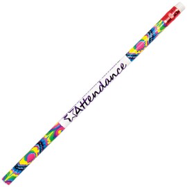Anderson's, Perfect Attendance Paint Splatter Pencils, Set of 100, School Pencils, Student Awards, Recognition, Teacher, Principal, Classroom Essentials