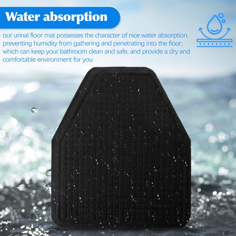 Nuanchu 6 Pack Urinal Mats for Men Bathroom Commercial Urinal