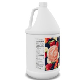 FixtureDisplays Capora Strawberry Banana Fruit Smoothie Mix 64 fl. oz. 513SMSTRBAN