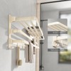 VOLDRA Towel Racks for Bathroom, 24-Inch Towel Shelf with 2