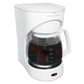 Proctor Silex 12-Cup Coffee Maker Works with Smart Plugs That Are Compatible ...