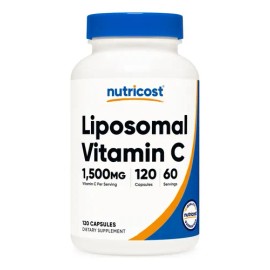 Vitamina C Liposomal 1500mg  Liposomal Vitamin C Supplement, 120 Capsules                                                                             