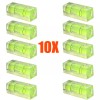 10Pcs Magnetic Small Bubble Level 40mm Mini Square Bubble Spirit