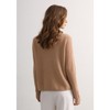 GreenMount Cashmere Sweaters for Women Essential Crewneck Ribbed Long Sleeve