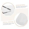 Vaguelly Stainless Steel Makeup Mixing Palette Cosmetic Plate with Spatula