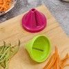 Multifunctional Spiral Vegetable Slicer & Manual Rotating Grater Peeler