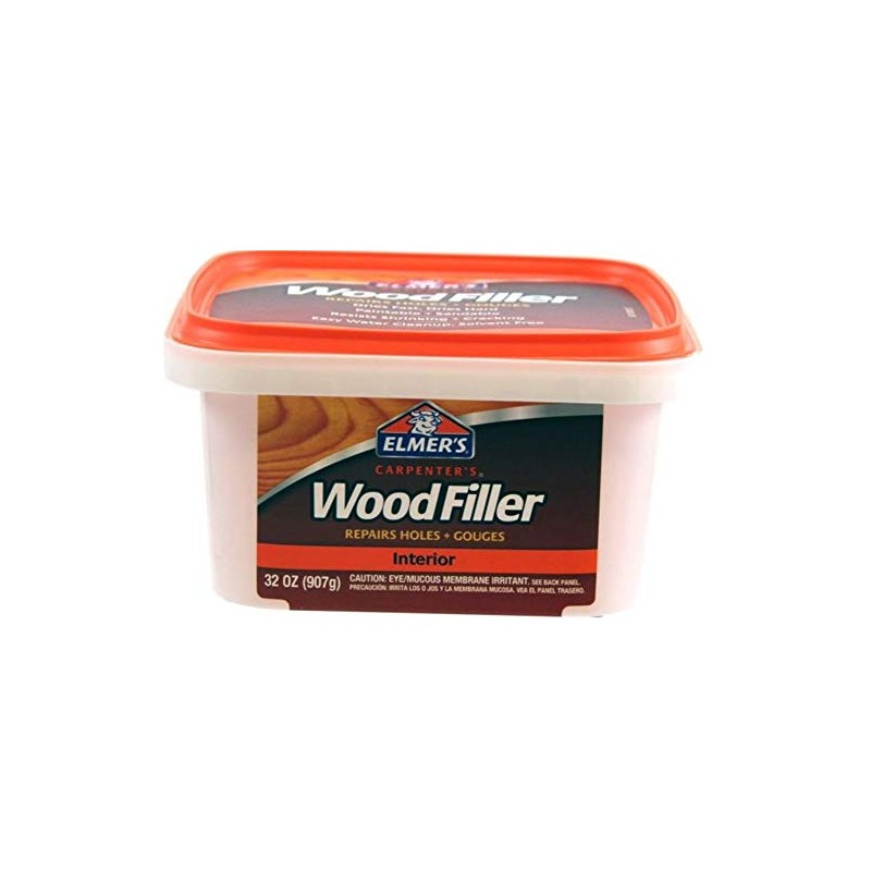 Elmer's E842L Carpenter's Interior Wood Filler; 32 Ounce; Ideal for