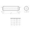Ganter Normelemente Cylinder Pins DIN 6325 Pack of 5 Size