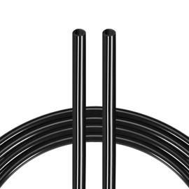 sourcing map Pneumatic Tubing, Air Compressor Tube Hose PU Air Line Hose 5mm ID x 8mm OD x 12m/39.4Ft Black