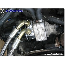 Oil Cooler Adapter Plate Connection Flange