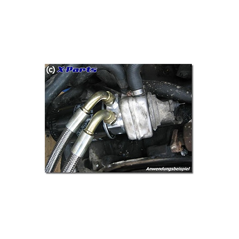 Oil Cooler Adapter Plate Connection Flange