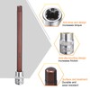 sourcing map 6mm Hex Bit Socket 1/4" Drive SAE S2