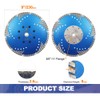 Diamond Granite Cutting Blade 9"- BRSCHNITT Diamond Saw Blade Cut