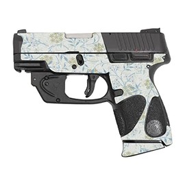 MightySkins Skin Compatible with Taurus PT111 Millennium G2/G2C/G2S - Jasmine | Protective, Durable, and Unique Vinyl Decal wrap Cover | Easy to Apply, Remove, and Change Styles | Made in The USA