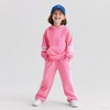 Voxikidio Kids Fall Winter Girls 11 12Years Tracksuit Set Pink