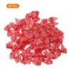 sourcing map 50Pcs Mini Gingham Ribbon Bow 1" Checkered Fabric