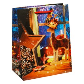 TSI Geschenktüten WEIHNACHTEN SERIE 10, 12er Packung, Größe: Mittel (HxBxT 23 x 18 x 10 cm), Art. Nr. 87010