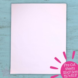 Carnival Papers Wet Strength Tissue Paper Small Sheets Oversize A4 Great for Gelli Printing, Mixed Media Crafts, Clay Tracing Super Strong White Tissue Paper