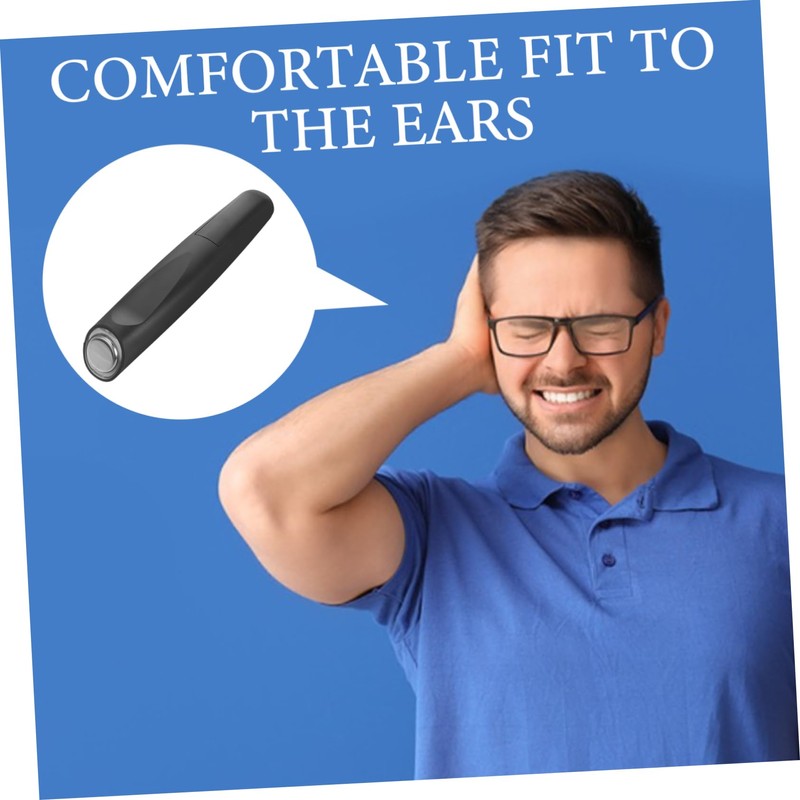 Ipetboom Thermosensitive Ear Massager Pen Tinnitus Relief Ear Plug Acupressure
